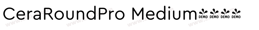 CeraRoundPro Medium字体转换